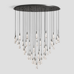 Soltaire Raindrop Round Chandelier