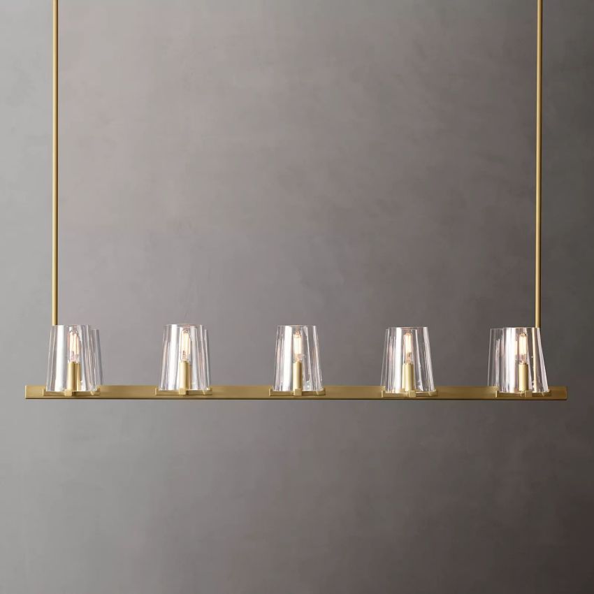 Paucent Linear Chandelier 49"