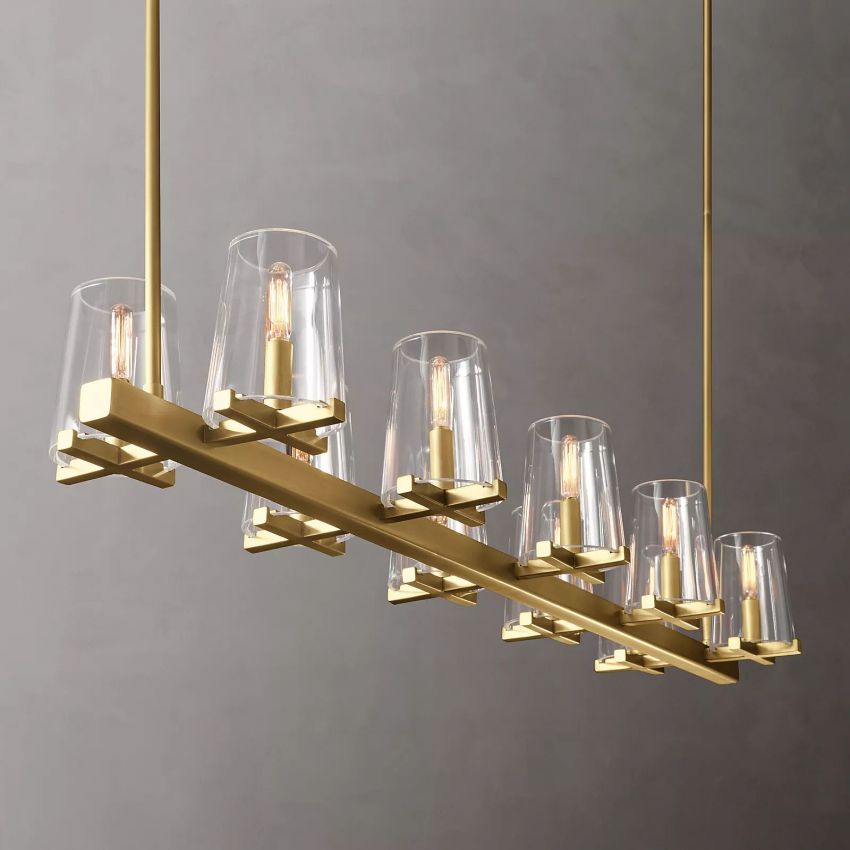 Paucent Linear Chandelier 49"