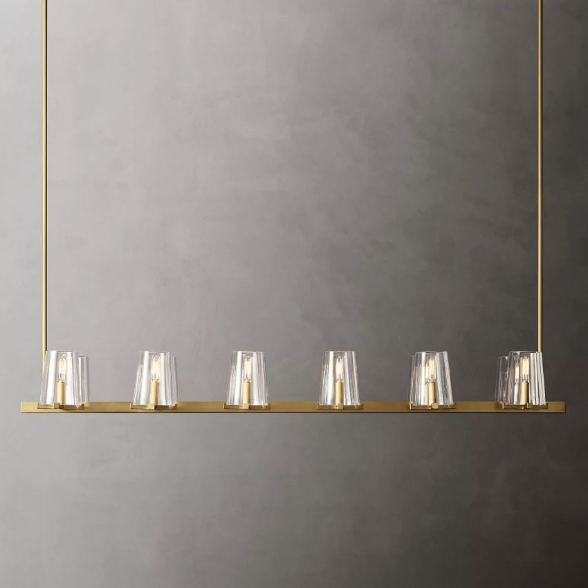 Paucent Linear Chandelier 60"