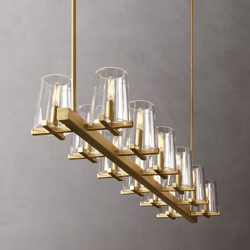 Paucent Linear Chandelier 60"