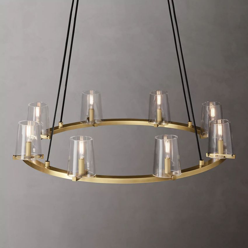 Paucent Round Chandelier 36"
