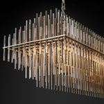 Elrion Rectangular Chandelier 54"