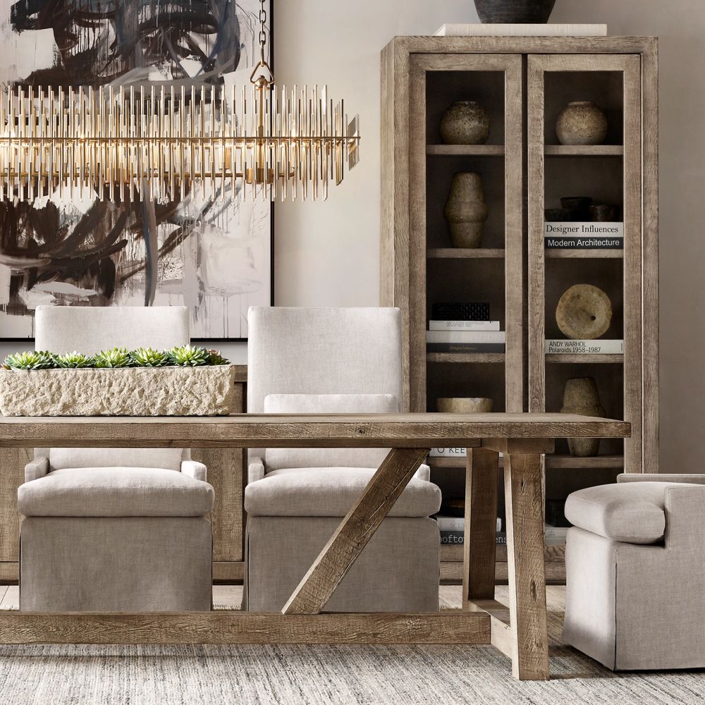 Elrion Rectangular Chandelier 54"