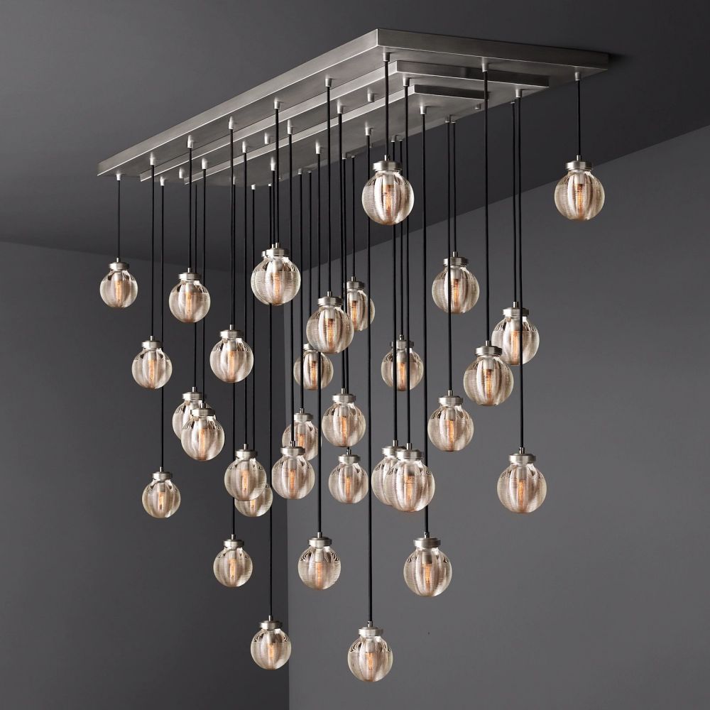 Pevaris Rectangle Chandelier 72"