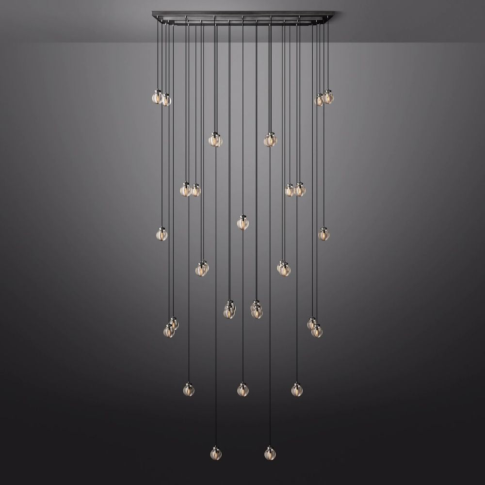 Pevaris Rectangle Chandelier 72"