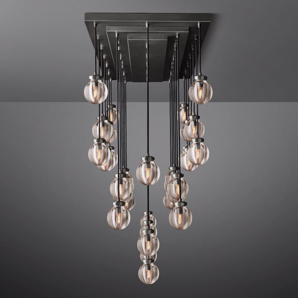 Pevaris Rectangle Chandelier 72"
