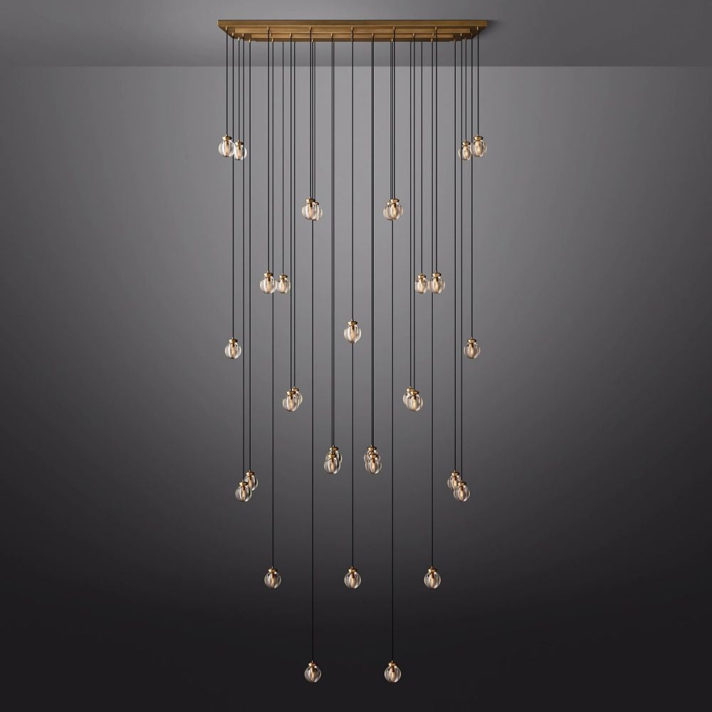 Pevaris Rectangle Chandelier 72"