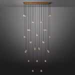 Pevaris Rectangle Chandelier 72"