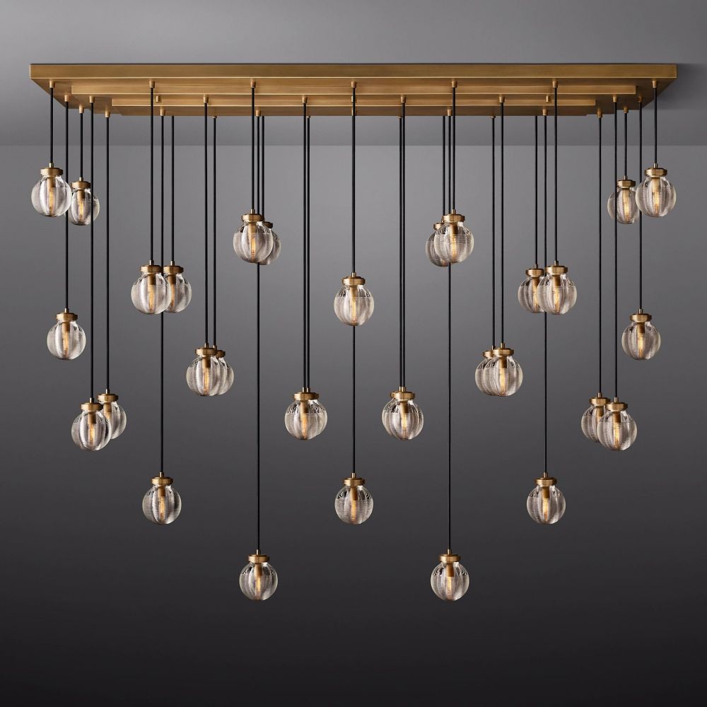Pevaris Rectangle Chandelier 72"