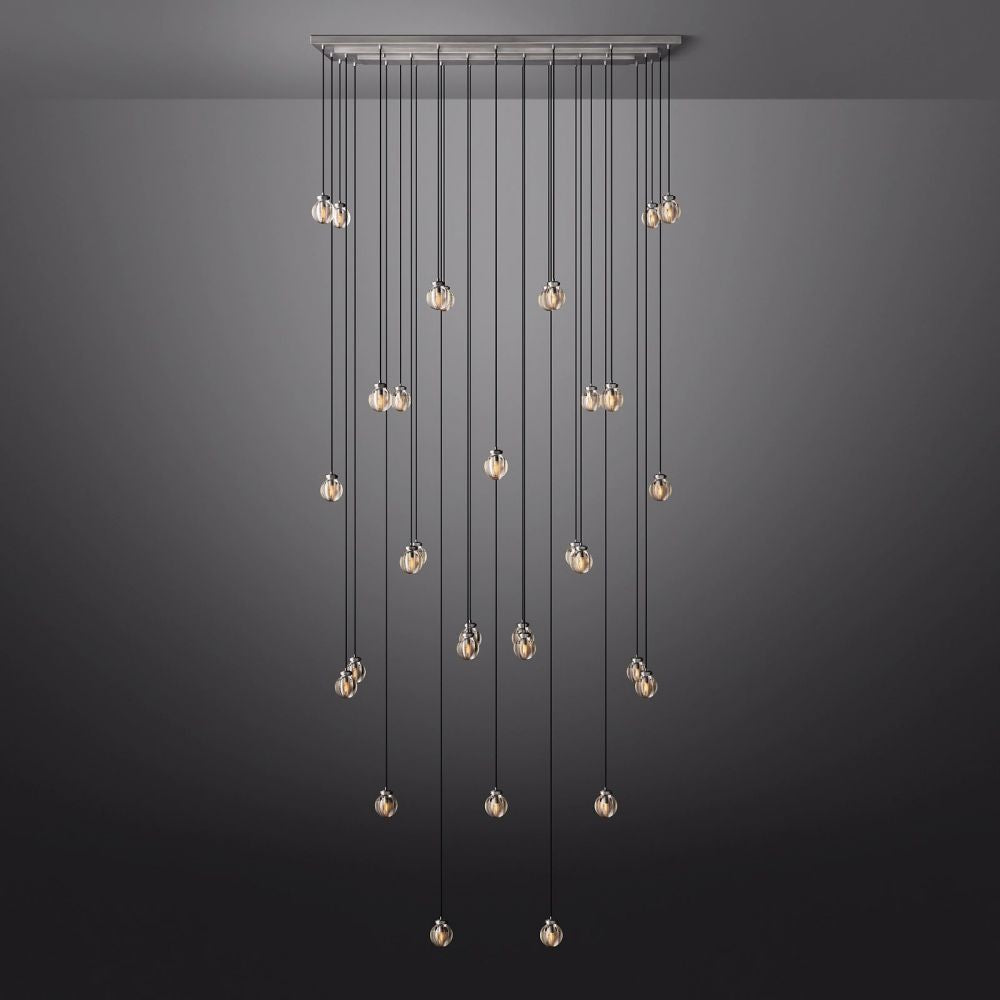 Pevaris Rectangle Chandelier 72"