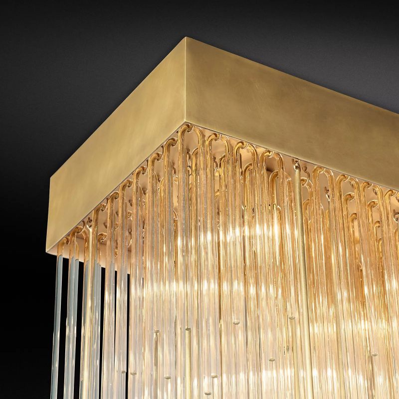 Cambrine Rectangular Chandelier 54"
