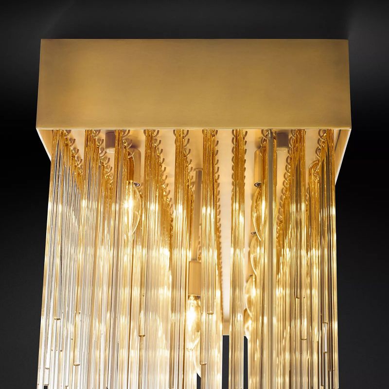 Cambrine Rectangular Chandelier 54"