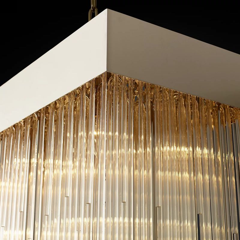 Cambrine Rectangular Chandelier 54"