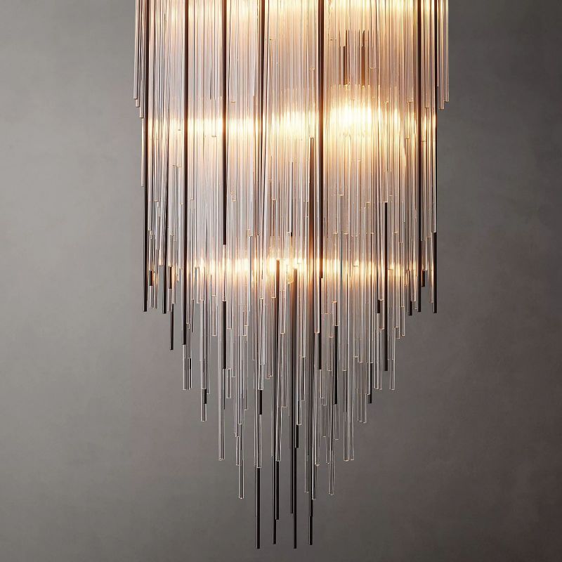 Cambrine Square Chandelier 21"