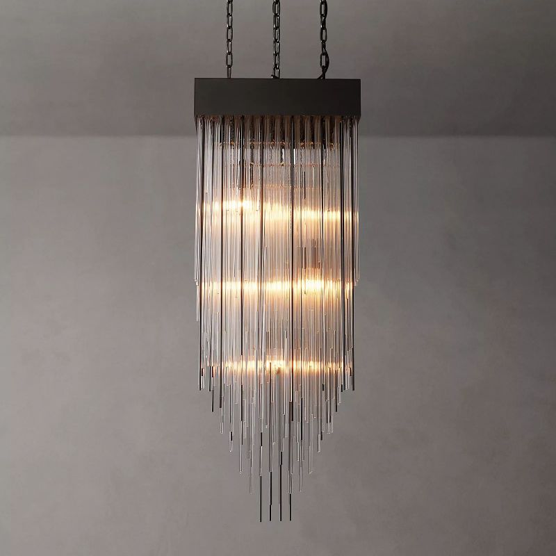 Cambrine Square Chandelier 21"