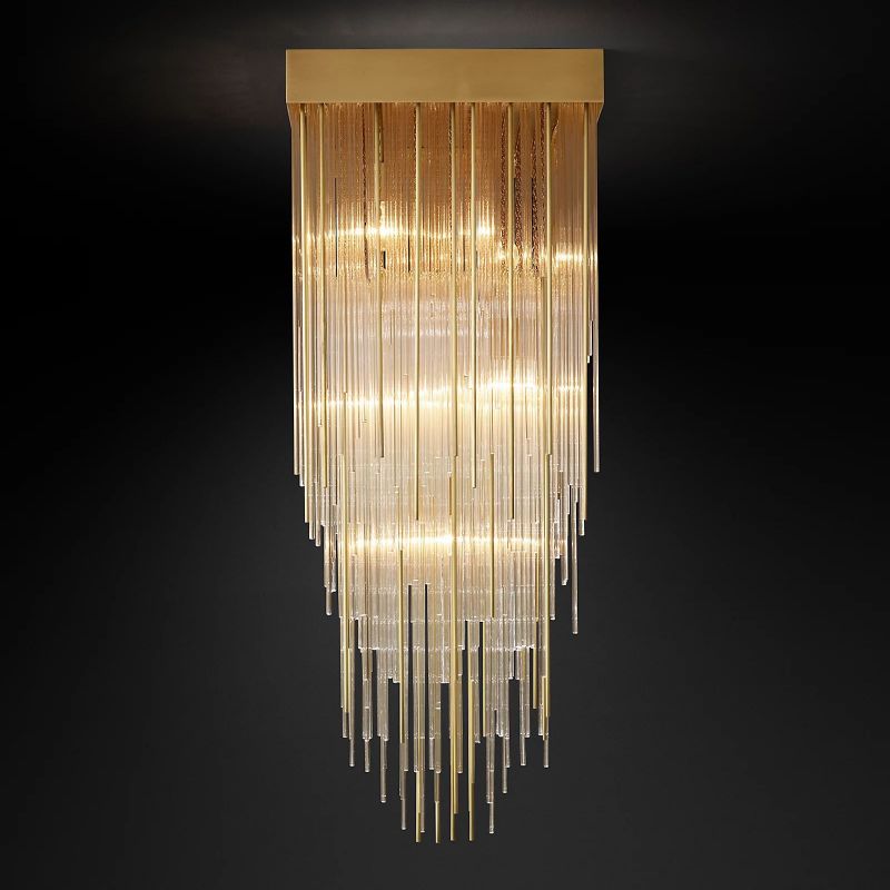 Cambrine Square Chandelier 21"