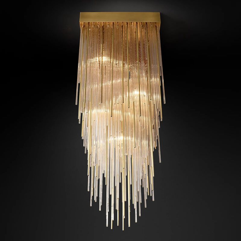 Cambrine Square Chandelier 21"