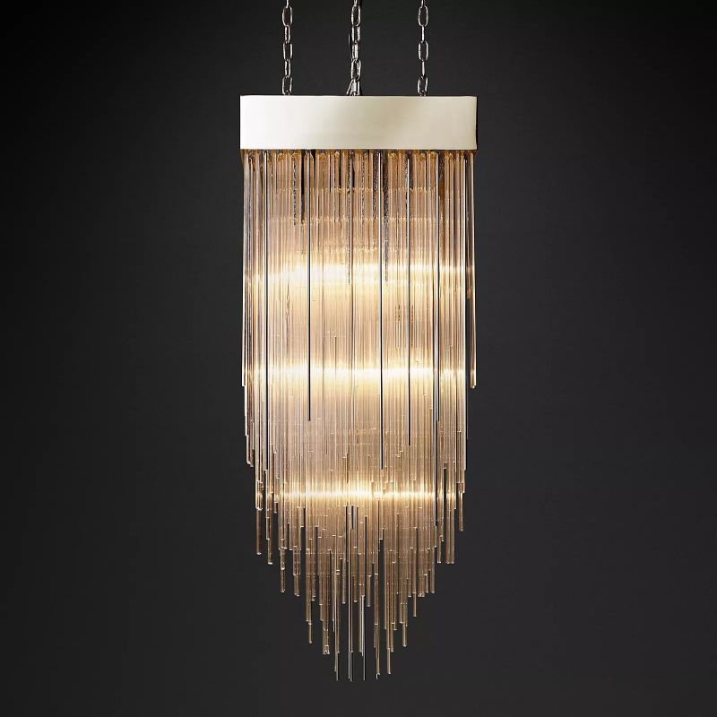 Cambrine Square Chandelier 21"