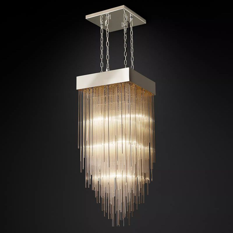 Cambrine Square Chandelier 21"