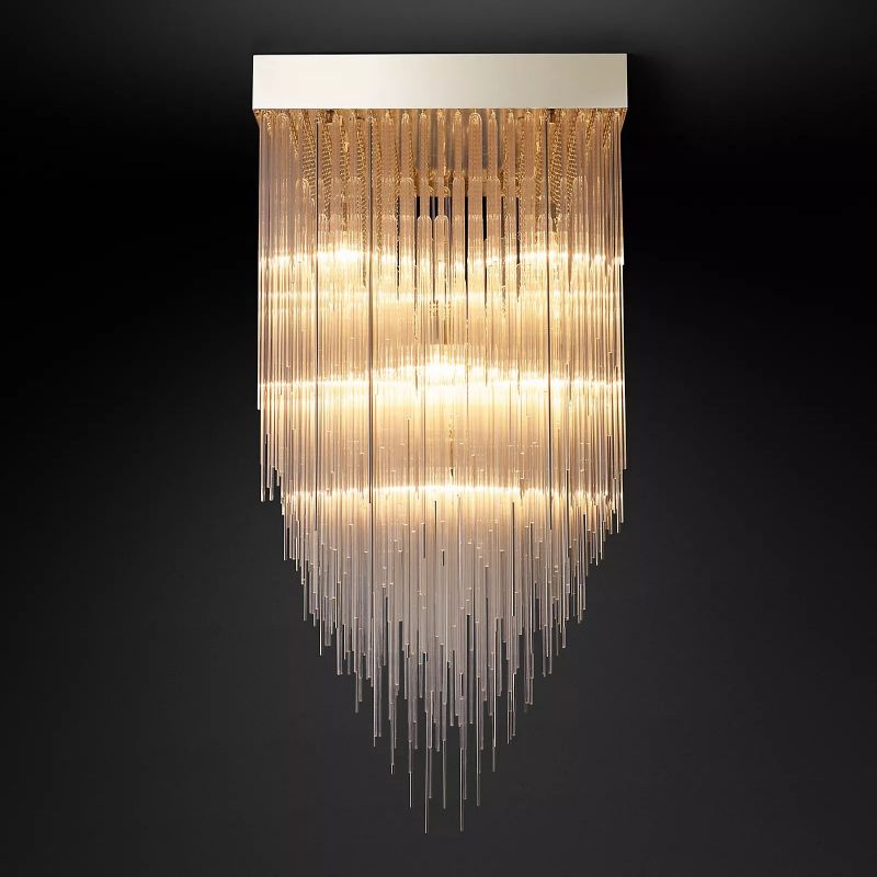 Cambrine Square Chandelier 30"