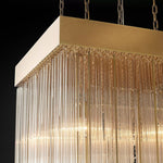 Cambrine Square Chandelier 30"