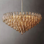 Chivaro Tiered Round Chandelier 37"
