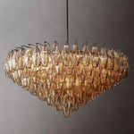 Chivaro Tiered Round Chandelier 37"