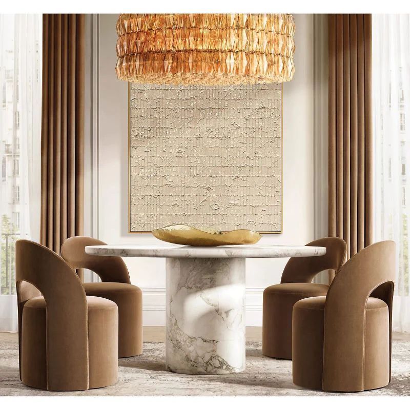 Chivaro Round Chandelier 37"