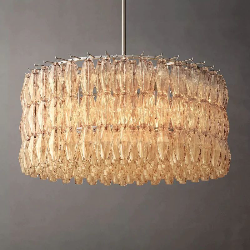 Chivaro Round Chandelier 37"