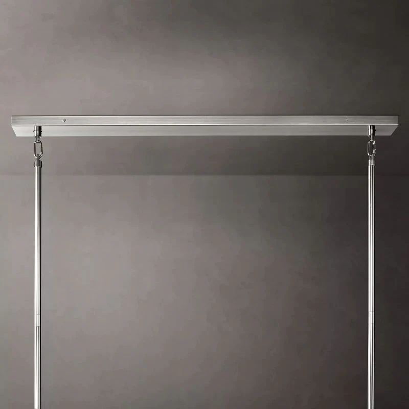 Chivaro Tiered Rectangular Chandelier 74"