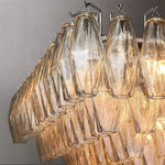 Chivaro Tiered Rectangular Chandelier 74"