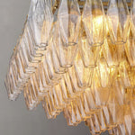 Chivaro Tiered Rectangular Chandelier 74"