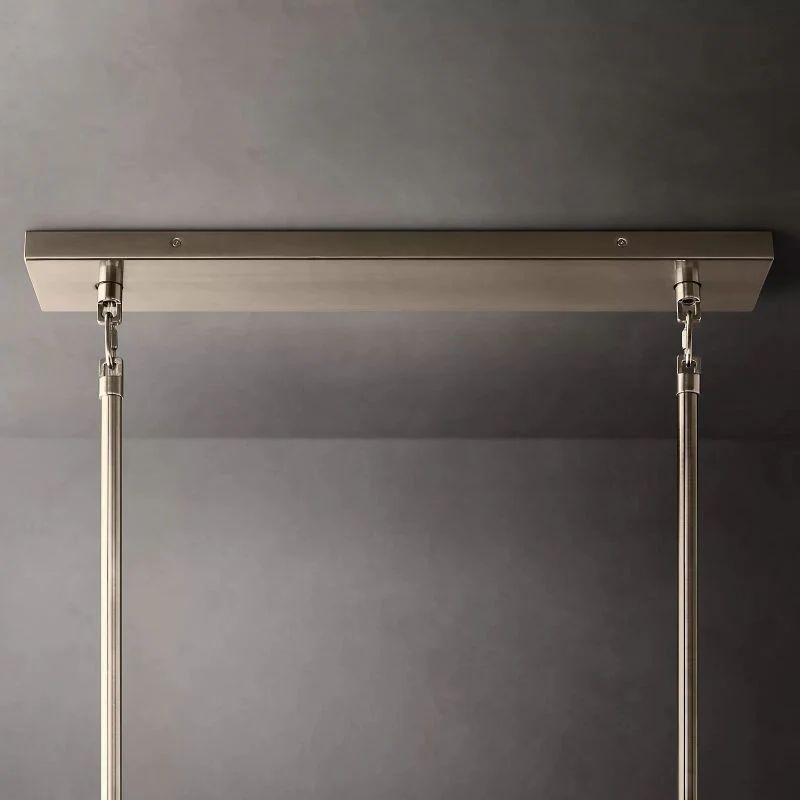 Chivaro Tiered Rectangular Chandelier 54"