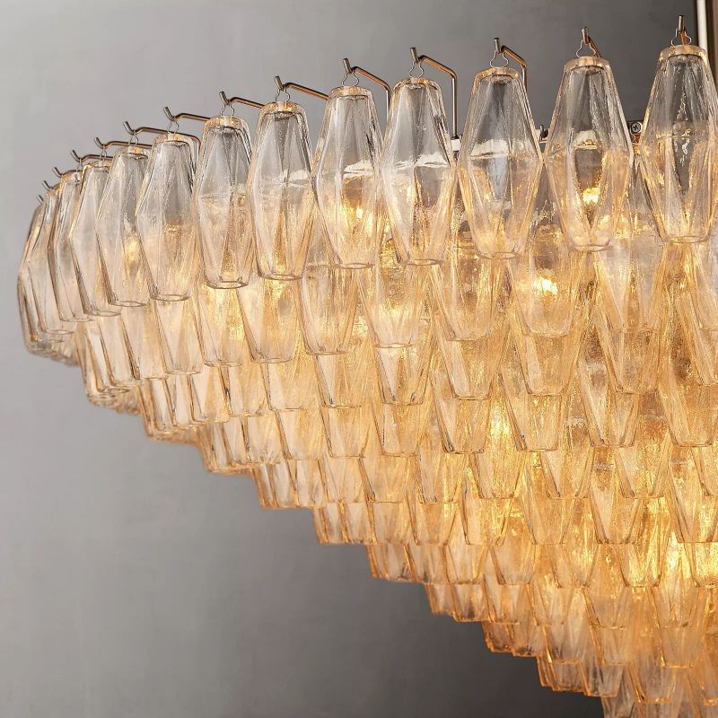 Chivaro Tiered Round Chandelier 62"