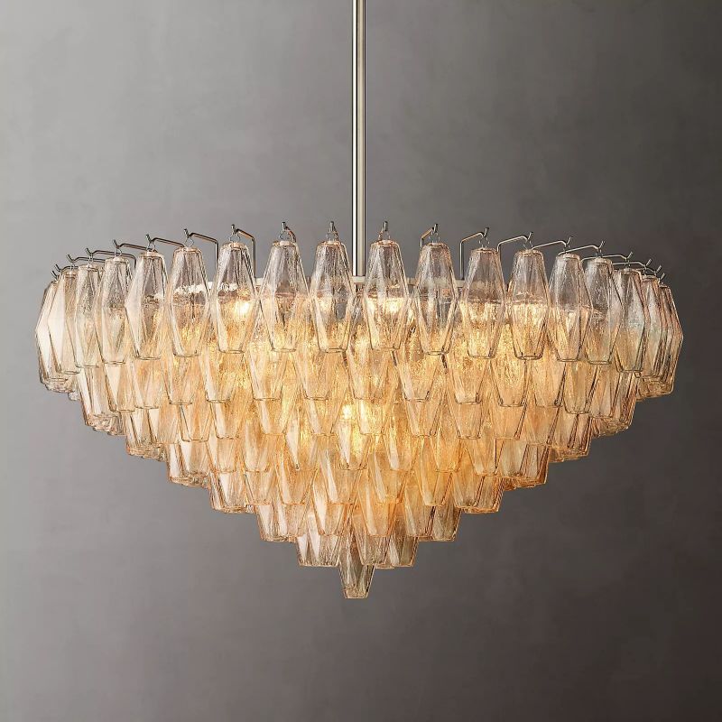 Chivaro Tiered Round Chandelier 37"