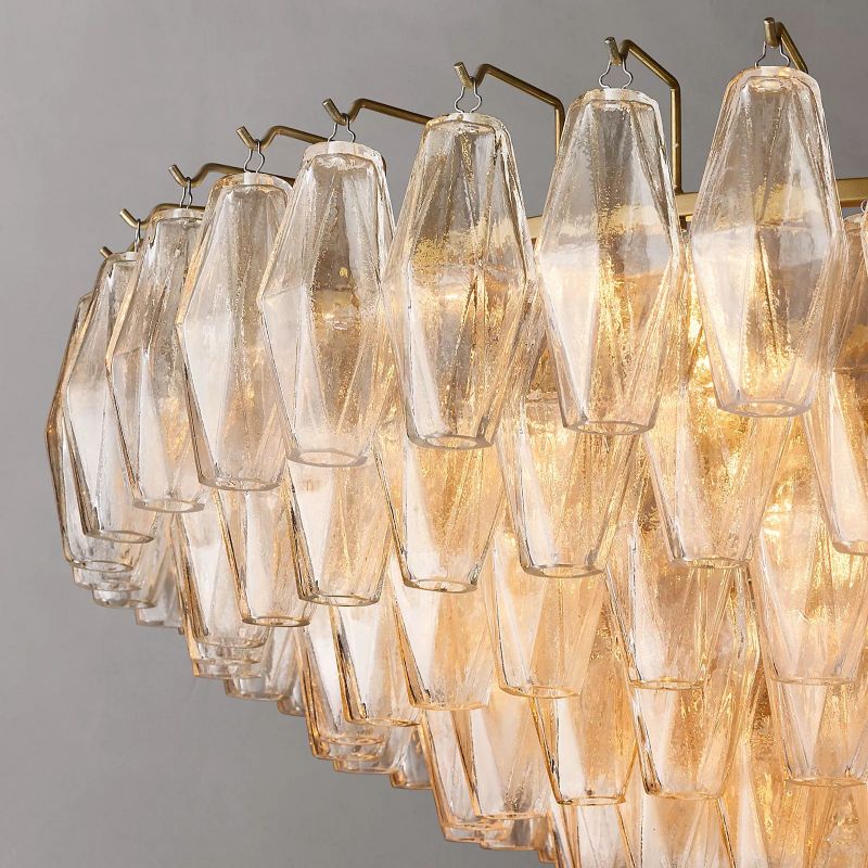Chivaro Tiered Round Chandelier 47"