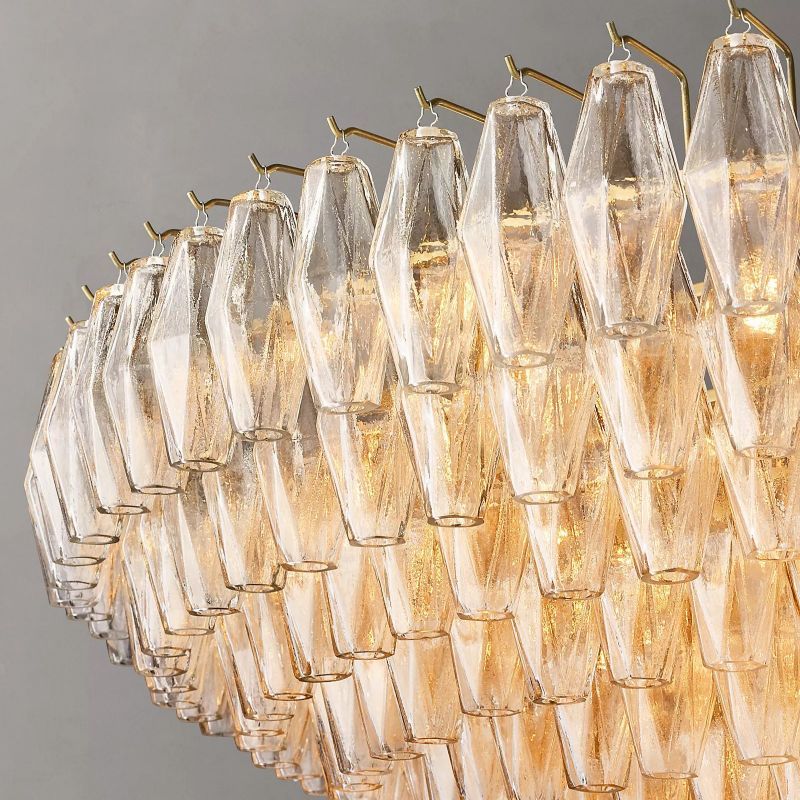 Chivaro Tiered Round Chandelier 62"