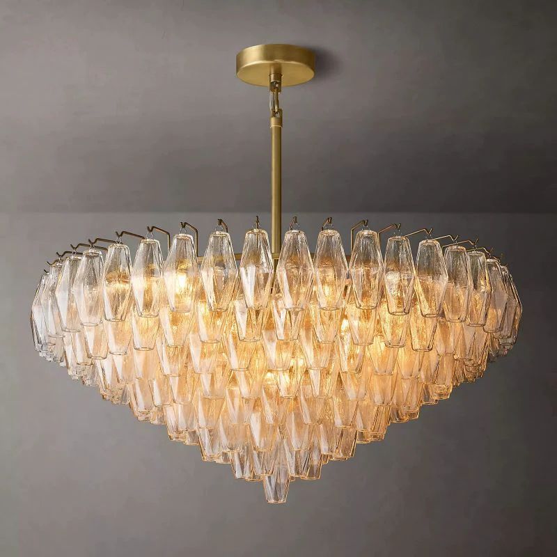 Chivaro Tiered Round Chandelier 37"