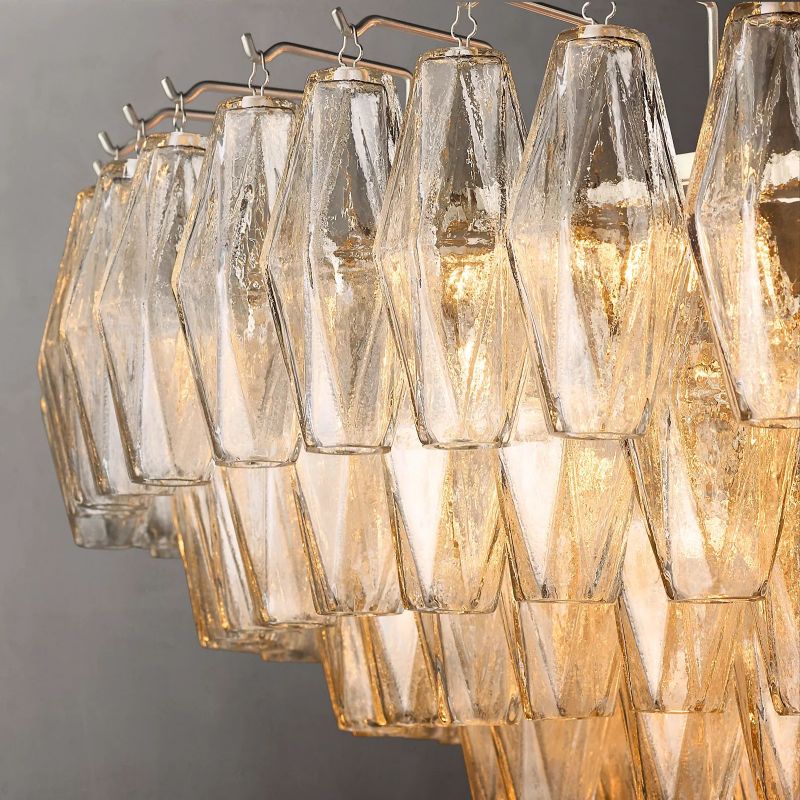 Chivaro Tiered Round Chandelier 47"