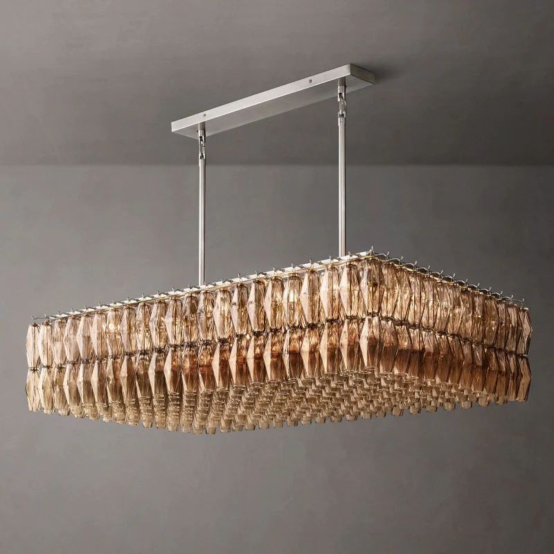 Chivaro Rectangular Chandelier 54"