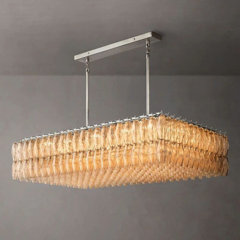 Chivaro Rectangular Chandelier 54"