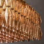 Chivaro Rectangular Chandelier 74"