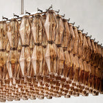 Chivaro Rectangular Chandelier 74"