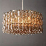 Chivaro Round Chandelier 37"