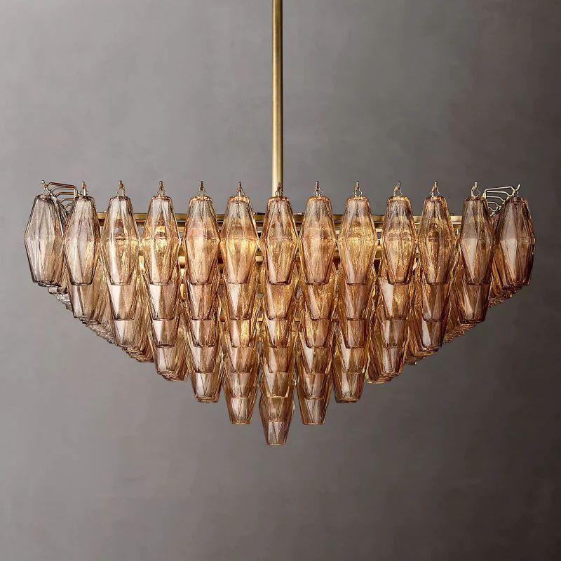 Chivaro Square Chandelier 32"