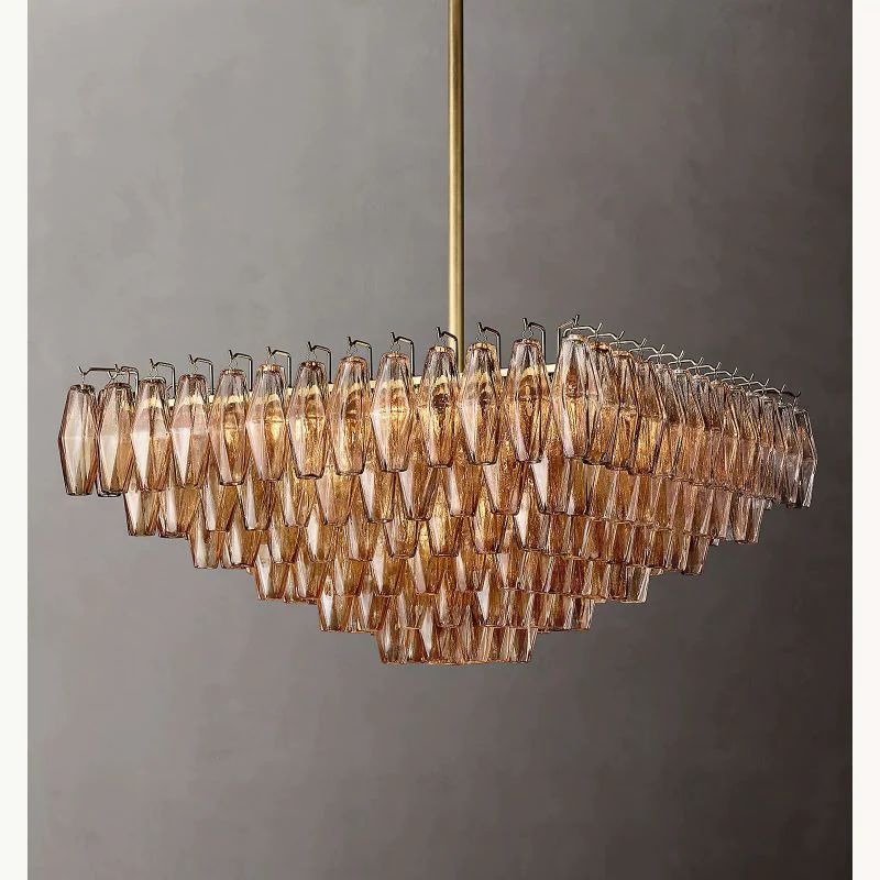 Chivaro Square Chandelier 32"