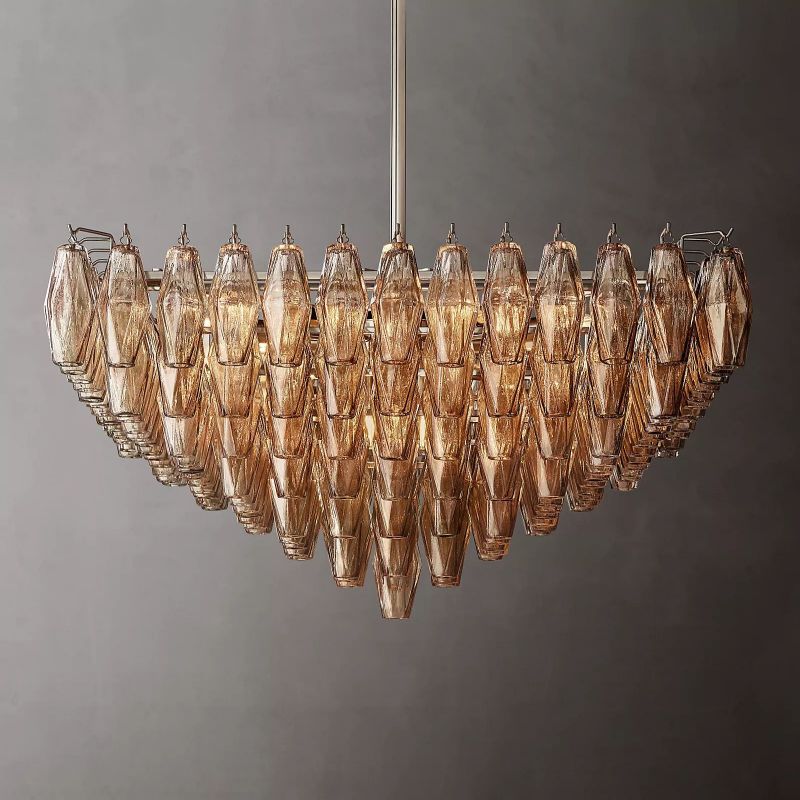 Chivaro Square Chandelier 32"