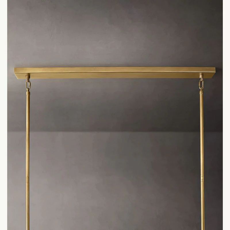 Chivaro Tiered Rectangular Chandelier 74"