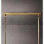 Chivaro Tiered Rectangular Chandelier 74"